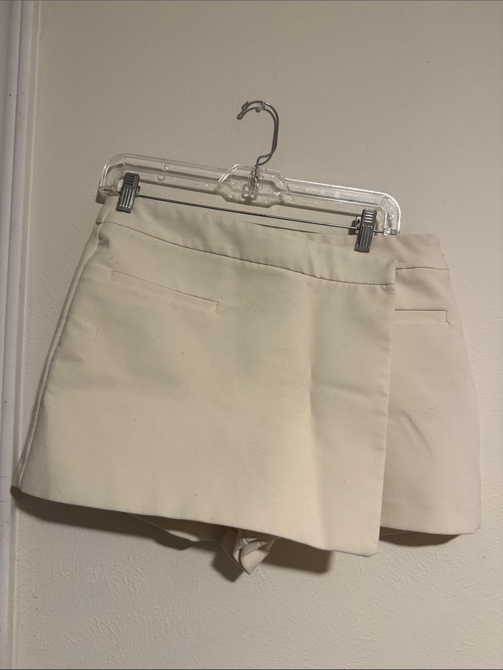 Women's Cream Skort Shorts